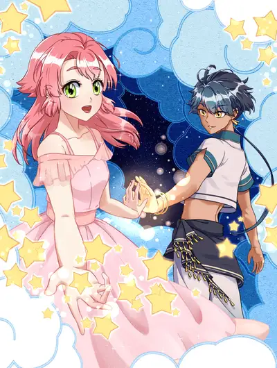 当流星划过天际